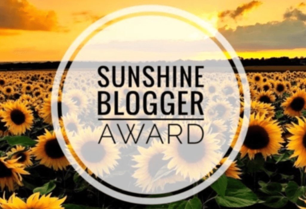 Sunshine Blogger Award