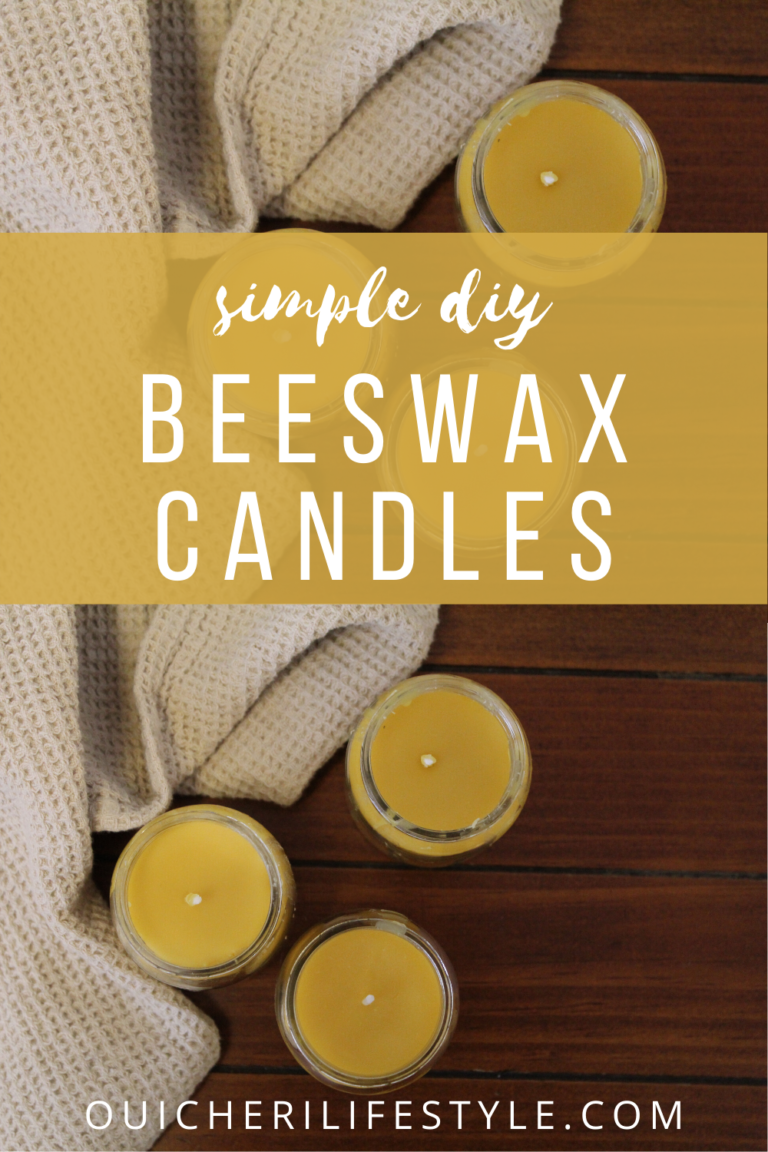 How to Make your own Beeswax Candles Oui Chéri Lifestyle