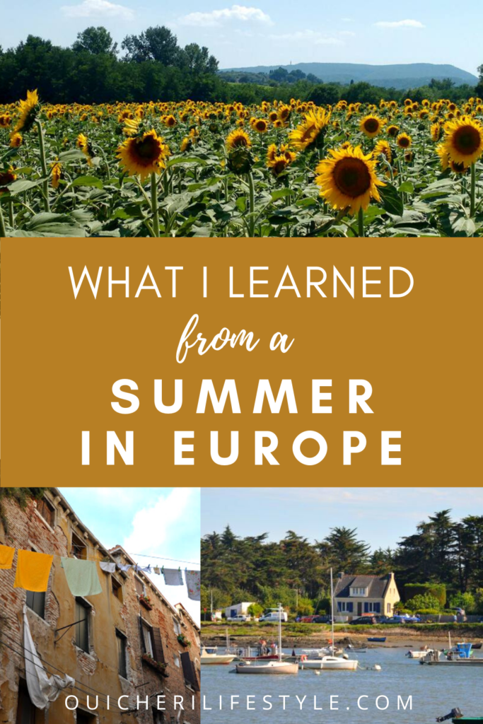 Reflections of Hardelot- What I learned from a summer in Europe