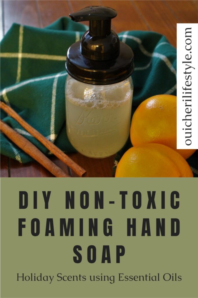 DIY Foaming Hand Soap Recipe - Mrs. Meyers Seasonal Soap Copycat